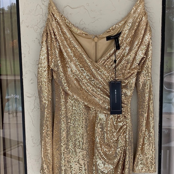 BCBGMAXAZRIA bnwt fancy cocktail dress - Picture 3 of 7